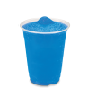 Blue raspberry slushy