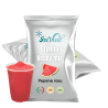 Granita powder mix with watermelon flavor