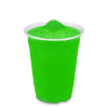 green apple slushy