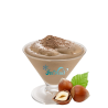 Hazelnut ice cream