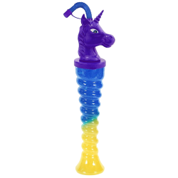 Unicorn slushy yard cups