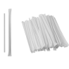 White paper straws