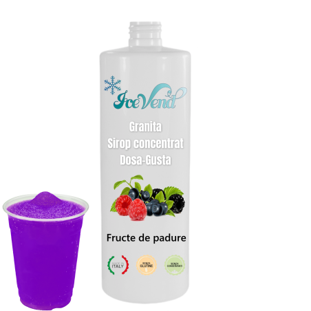 Sirop granita fructe de padure