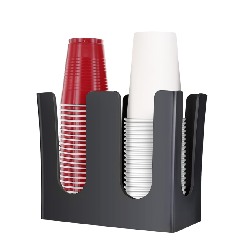 Cups and lids rack Cups and lids rack