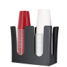 Cups and lids rack