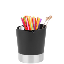 Countertop straw organizer