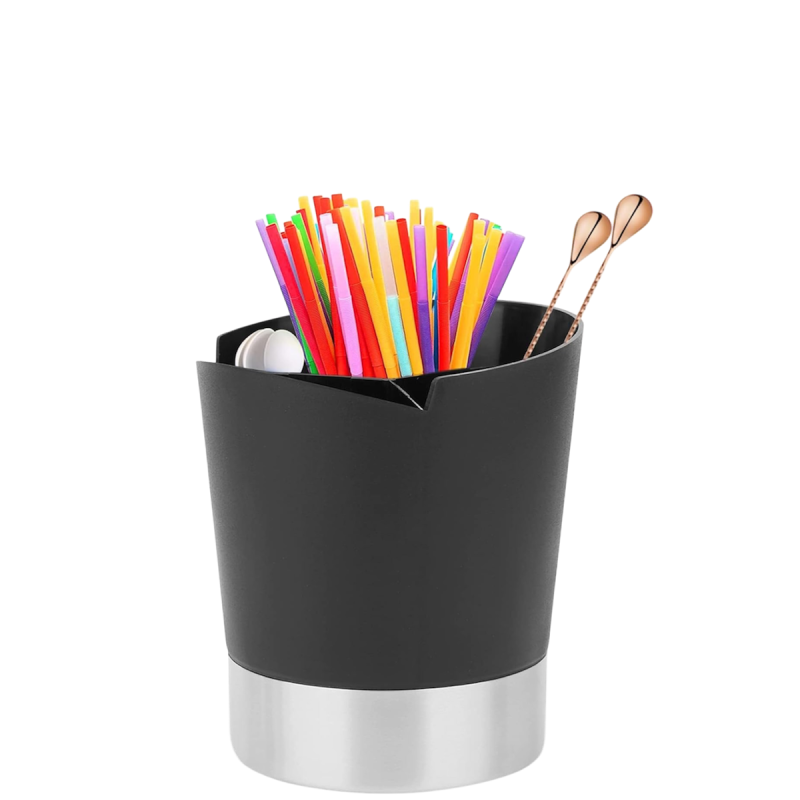Countertop straw organizer