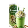 Frappé powder mix with salted pistachio taste