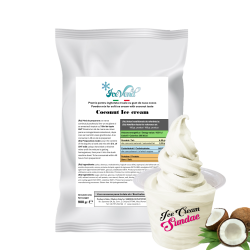 Premix IceVend inghetata soft cu gust de nuca cocos