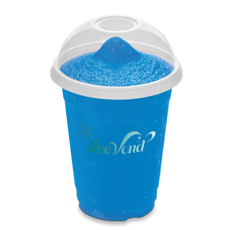 Blue raspberry slushie