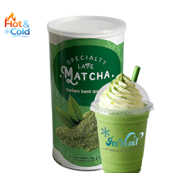 IceVend Matcha latte frappe powder mix